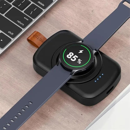 Mini 1800mAh Smartwatch Wireless Power Bank