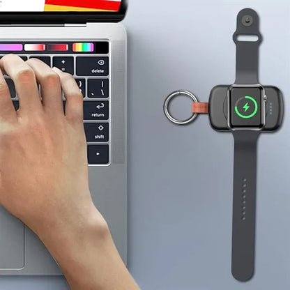 Mini 1800mAh Smartwatch Wireless Power Bank