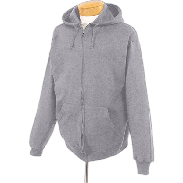 Jerzees 8 oz 50/50 Nublend Full Zip Hood - Light/Heather
