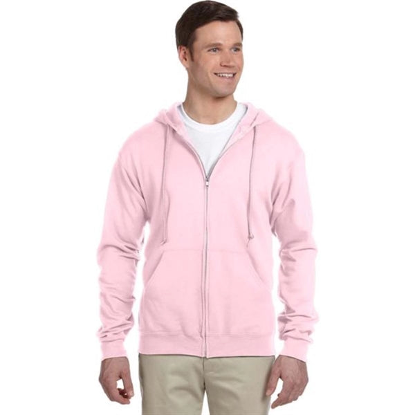Jerzees 8 oz 50/50 Nublend Full Zip Hood - Dark/Color