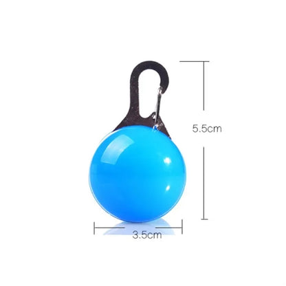 LED Pet Safety Light Pendant Clip