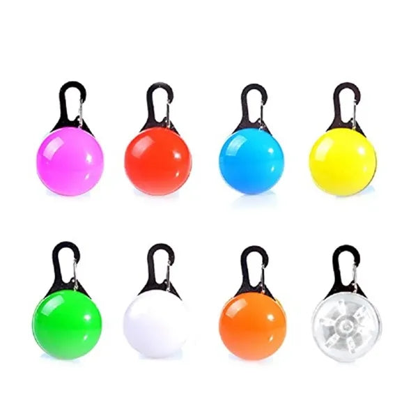 LED Pet Safety Light Pendant Clip
