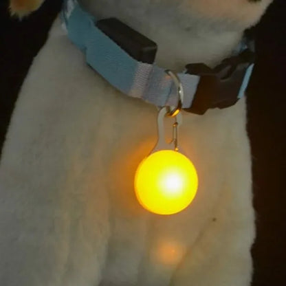 LED Pet Safety Light Pendant Clip