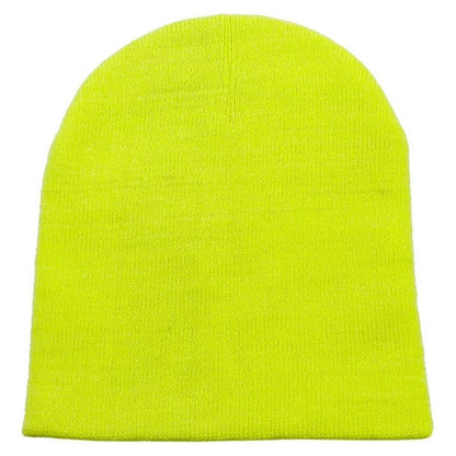 Short Knit Beanie