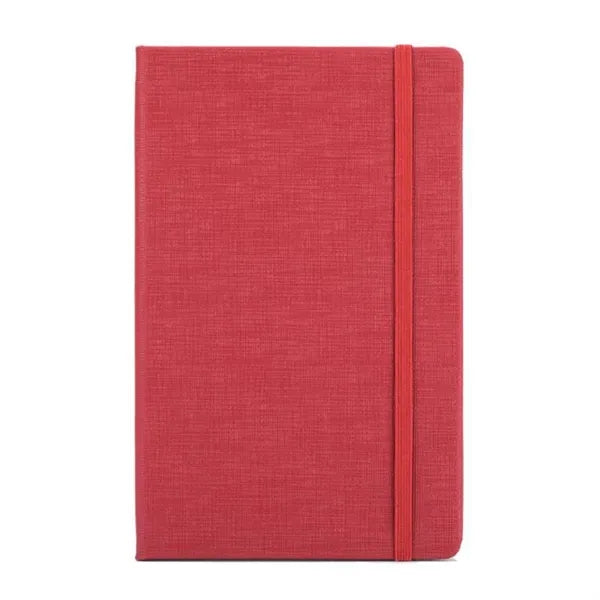 Journal With Fabric Cover 5.7" X 8.4"