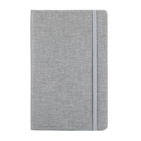Journal With Fabric Cover 5.7" X 8.4"