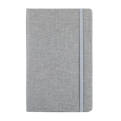 Journal With Fabric Cover 5.7" X 8.4"