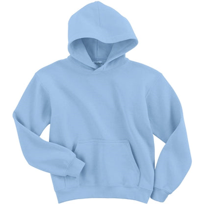 Gildan Youth 7.75 oz 50/50 Hooded Pullover - Dark/Color