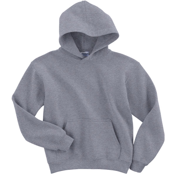 Gildan Youth 7.75 oz 50/50 Hooded Pullover - Light/Heather