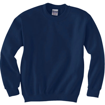 Gildan Youth 7.75 oz 50/50 Fleece Crew - Dark/Colors