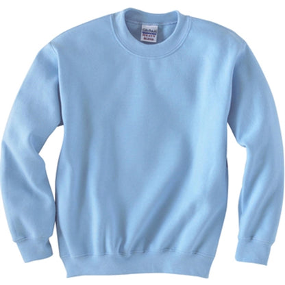Gildan Youth 7.75 oz 50/50 Fleece Crew - Dark/Colors