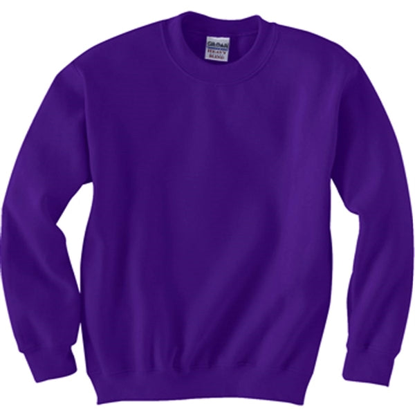 Gildan Youth 7.75 oz 50/50 Fleece Crew - Dark/Colors