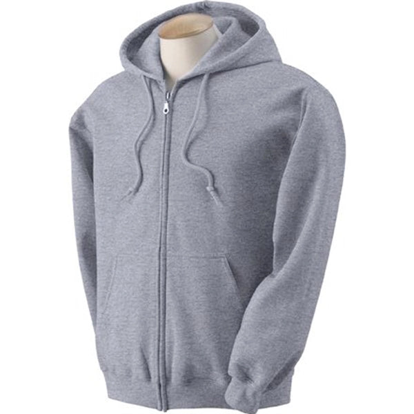 Gildan Heavy Blend Full Zip Hood - Light/Heather