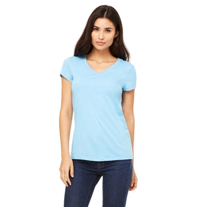 Bella Women's V-Neck Jersey T-Shirt
