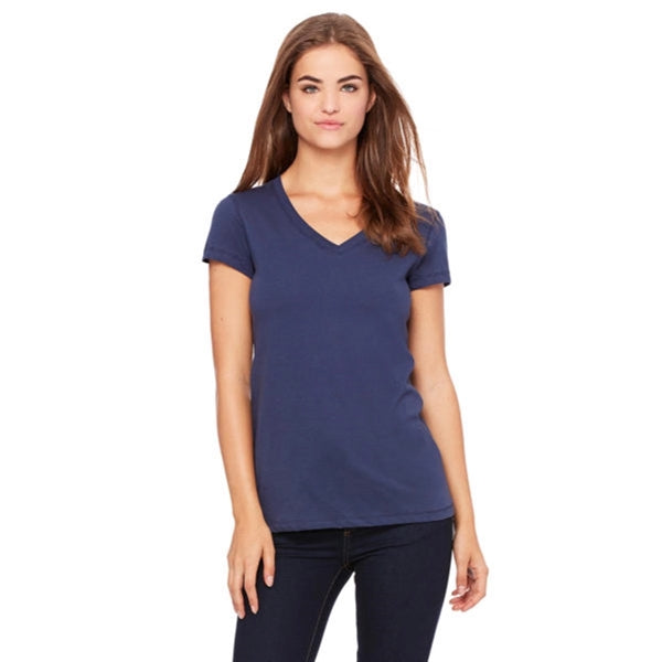 Bella Women's V-Neck Jersey T-Shirt