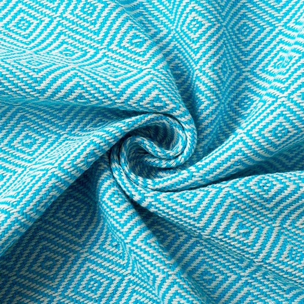 Turkish Cotton Diamond Tassel Beach Towel