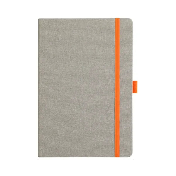 RPET Heathered Journal w/Pen Loop