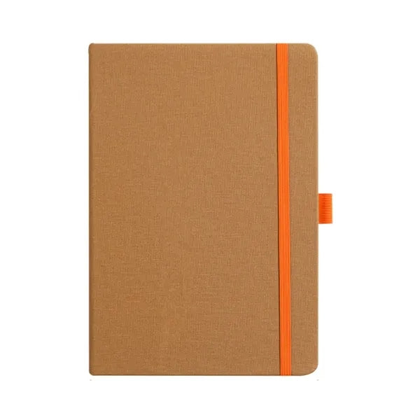 RPET Heathered Journal w/Pen Loop