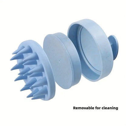 Scalp Massager Soft Silicon Wheat Straw Prevents Hair Loss