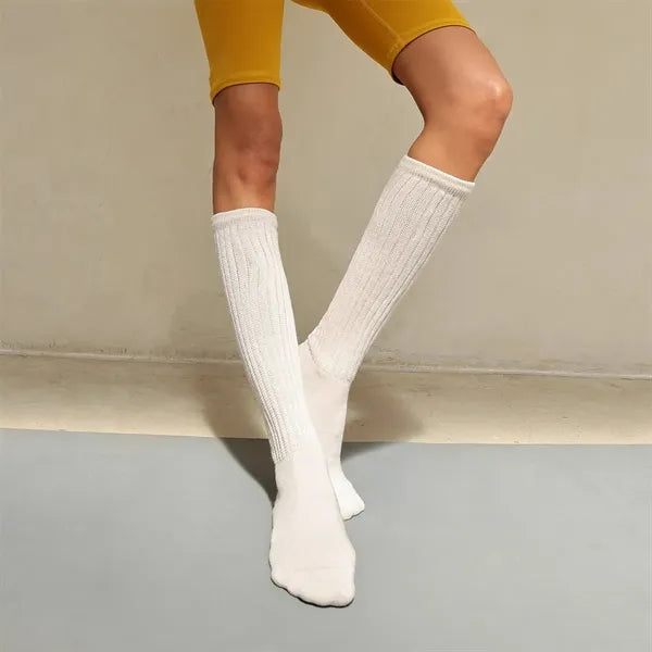 Womens Yoga Socks Combed Cotton Nonslip Sock Soles