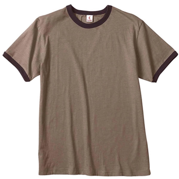 Canvas Men's Robertson Heather Ringer T-Shirt - Dark/All