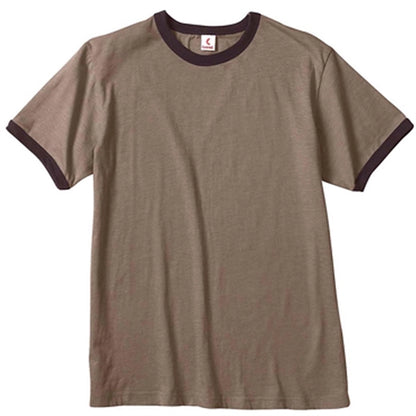 Canvas Men's Robertson Heather Ringer T-Shirt - Dark/All