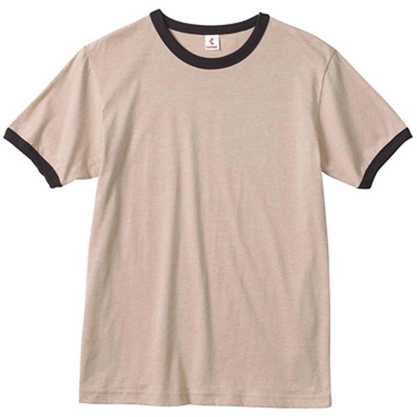 Canvas Men's Robertson Heather Ringer T-Shirt - Dark/All