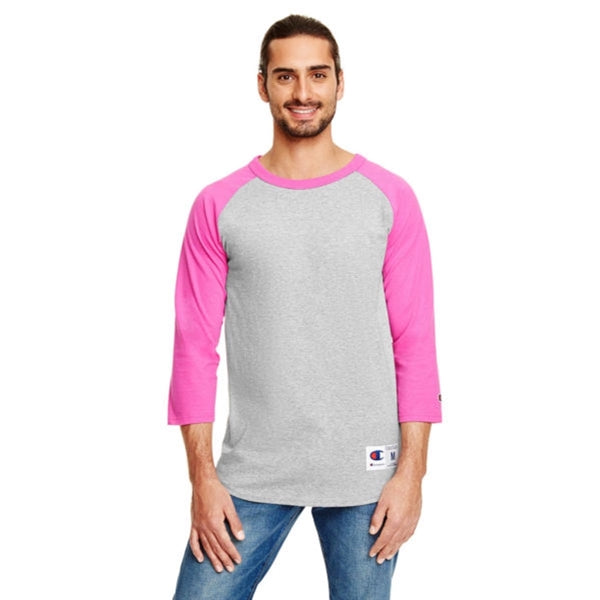 Champion Tagless Raglan Baseball Jersey