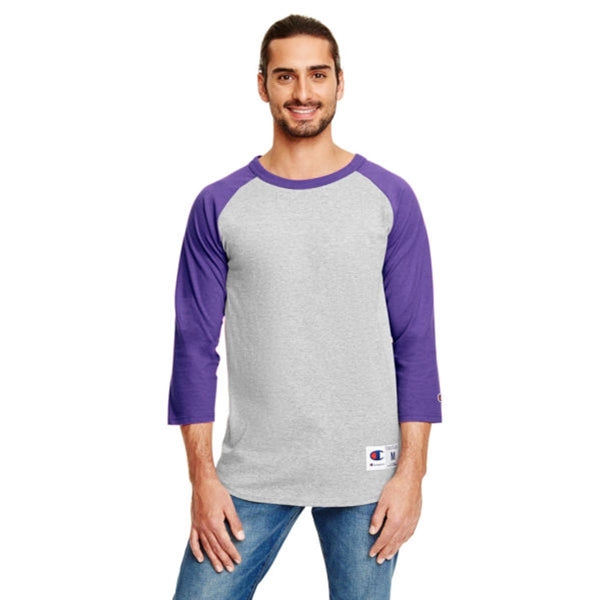 Champion Tagless Raglan Baseball Jersey