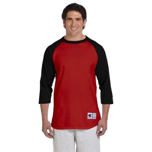 Champion Tagless Raglan Baseball Jersey