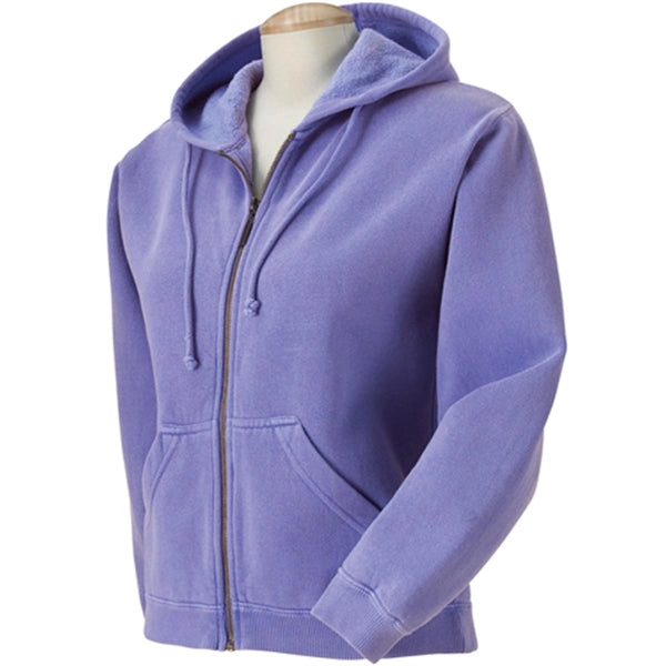 Comfort Colors Women's Garment-Dyed Full-Zip Hoodie