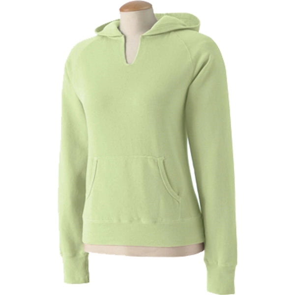 Comfort Colors Women's Garment-Dyed Front-Slit Pullover Hood