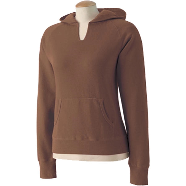 Comfort Colors Women's Garment-Dyed Front-Slit Pullover Hood