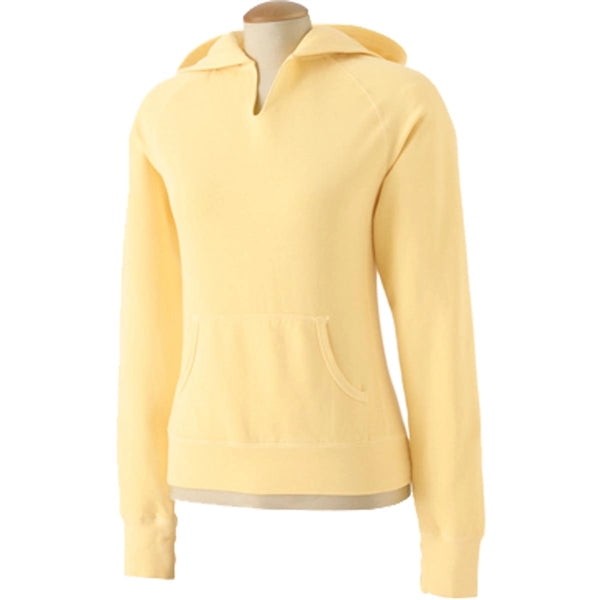Comfort Colors Women's Garment-Dyed Front-Slit Pullover Hood