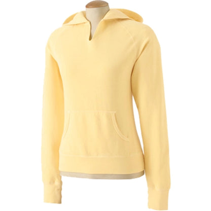 Comfort Colors Women's Garment-Dyed Front-Slit Pullover Hood