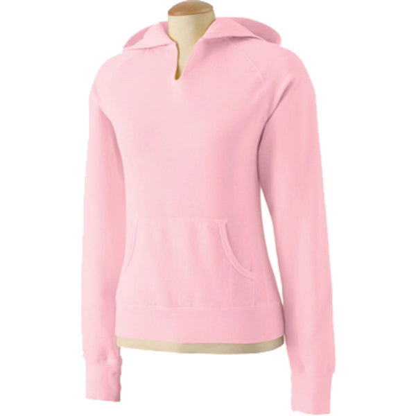 Comfort Colors Women's Garment-Dyed Front-Slit Pullover Hood