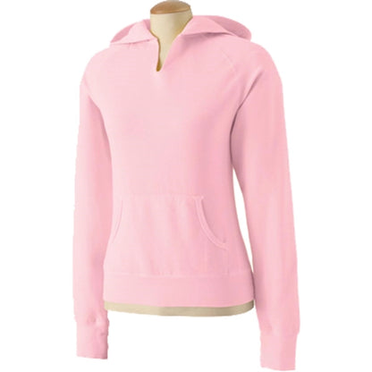 Comfort Colors Women's Garment-Dyed Front-Slit Pullover Hood
