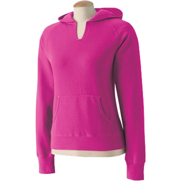 Comfort Colors Women's Garment-Dyed Front-Slit Pullover Hood