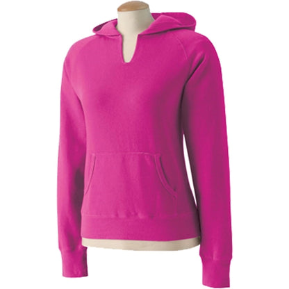 Comfort Colors Women's Garment-Dyed Front-Slit Pullover Hood
