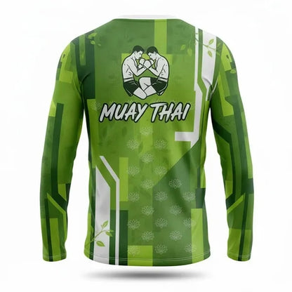 Sublimated 160G Jacquard Long Sleeve T-Shirt