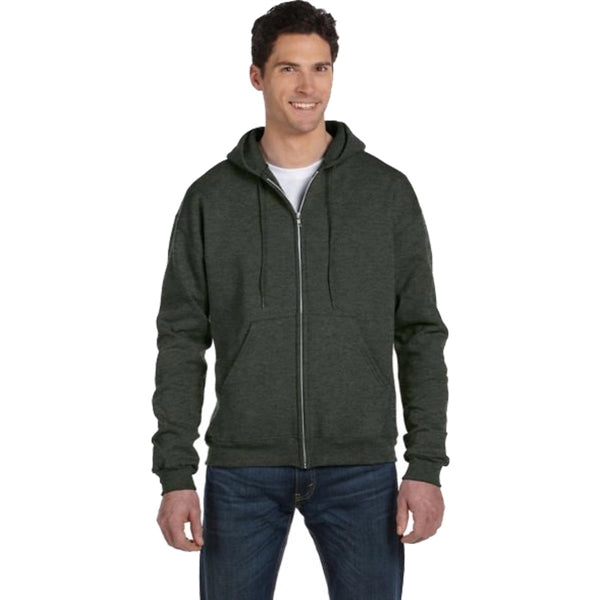 Champion Eco 9 oz. Full-Zip Hood - Dark/All