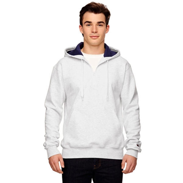 Champion Cotton Max Quarter-Zip Hoodie - Dark/All