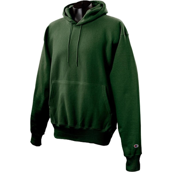Champion 12 oz Reverse Weave Hooded Fleece - Dark/Color