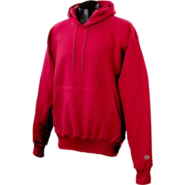 Champion 12 oz Reverse Weave Hooded Fleece - Dark/Color