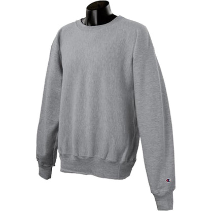Champion 12 oz Reverse Weave Fleece Crew - Light/Heather