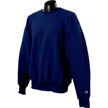 Champion 12 oz Reverse Weave Fleece Crew - Dark/Color