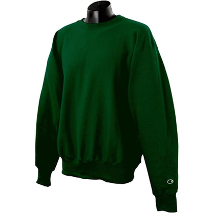 Champion 12 oz Reverse Weave Fleece Crew - Dark/Color
