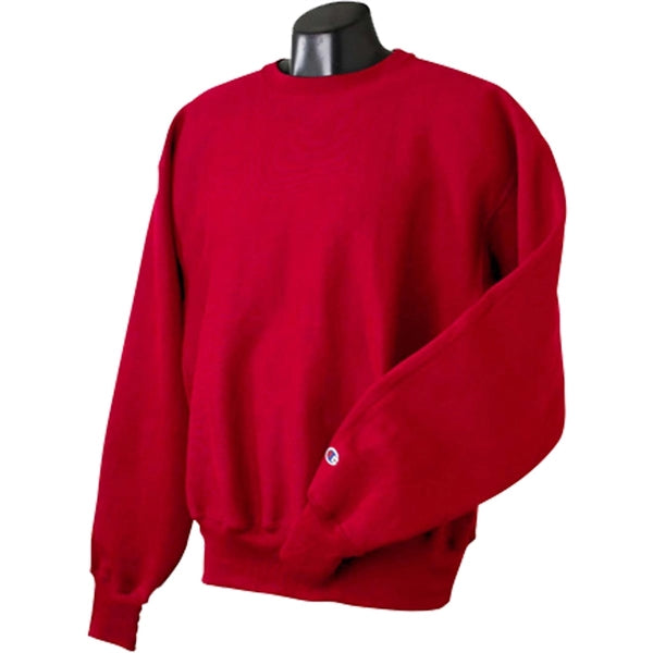 Champion 12 oz Reverse Weave Fleece Crew - Dark/Color