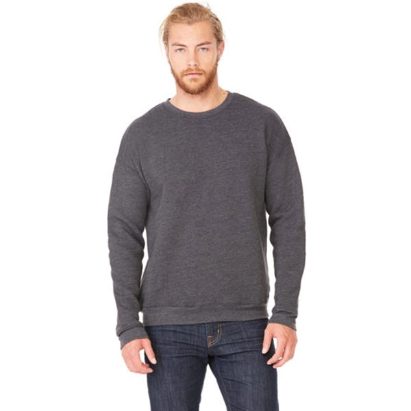 Bella Unisex Drop Shoulder Fleece - Dark/All