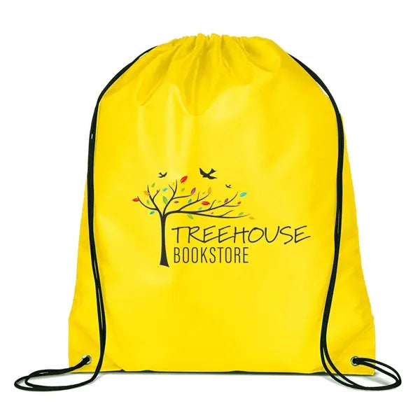 Full Color Drawstring Cinch up Backpack
